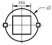 PSQ執(zhí)行機(jī)構(gòu)方孔連接 PSQ執(zhí)行機(jī)構(gòu)方孔連接