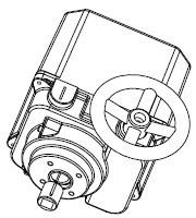 PSQ執(zhí)行機(jī)構(gòu)連接部件示意圖 PSQ執(zhí)行機(jī)構(gòu)連接部件示意圖