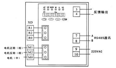 PSL直行程執(zhí)行機構開關動作模式電氣接線 PSL直行程執(zhí)行機構開關動作模式電氣接線