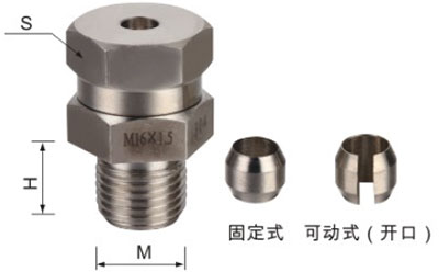 鎧裝熱電偶卡套螺紋接頭 鎧裝熱電偶卡套螺紋接頭