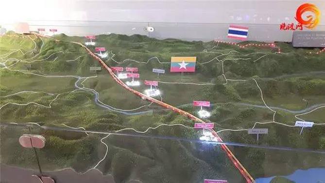 緬甸境內的中緬油氣管道線路圖 緬甸境內的中緬油氣管道線路圖