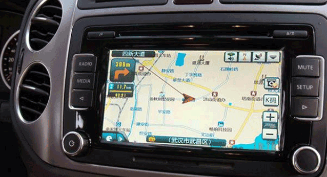 汽車導(dǎo)航用的GPS裝置 汽車導(dǎo)航用的GPS裝置
