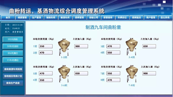 自動化調(diào)度系統(tǒng)制酒車間曲粉 自動化調(diào)度系統(tǒng)制酒車間曲粉