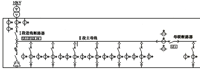 低壓進(jìn)線、母聯(lián)和饋電回路