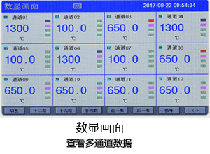 觸摸式無紙記錄儀數(shù)顯畫面 觸摸式無紙記錄儀數(shù)顯畫面
