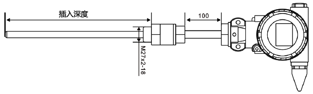 SWP-ST61WDT低功耗無(wú)線溫度變送器外形尺寸 SWP-ST61WDT低功耗無(wú)線溫度變送器外形尺寸