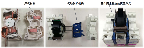 只要故障電流超過(guò)能量脫扣電流值，NSX斷路器同樣動(dòng)作